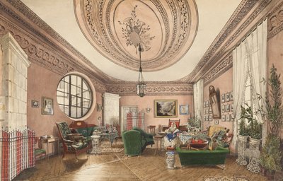 Interior de un Salón de Vladislav Dmochowski